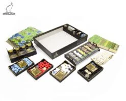 Gaming Trunk - Caledonia Organizer For Clans Of Caledonia™ Revision 2 (Natural Unstained)