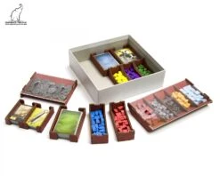Gaming Trunk - Architects Organizer For Architects Of The West Kingdom (Natural Unstained)