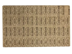 Go7 Gaming - MD-008 Etched Labels For Massive Darkness™ Minis