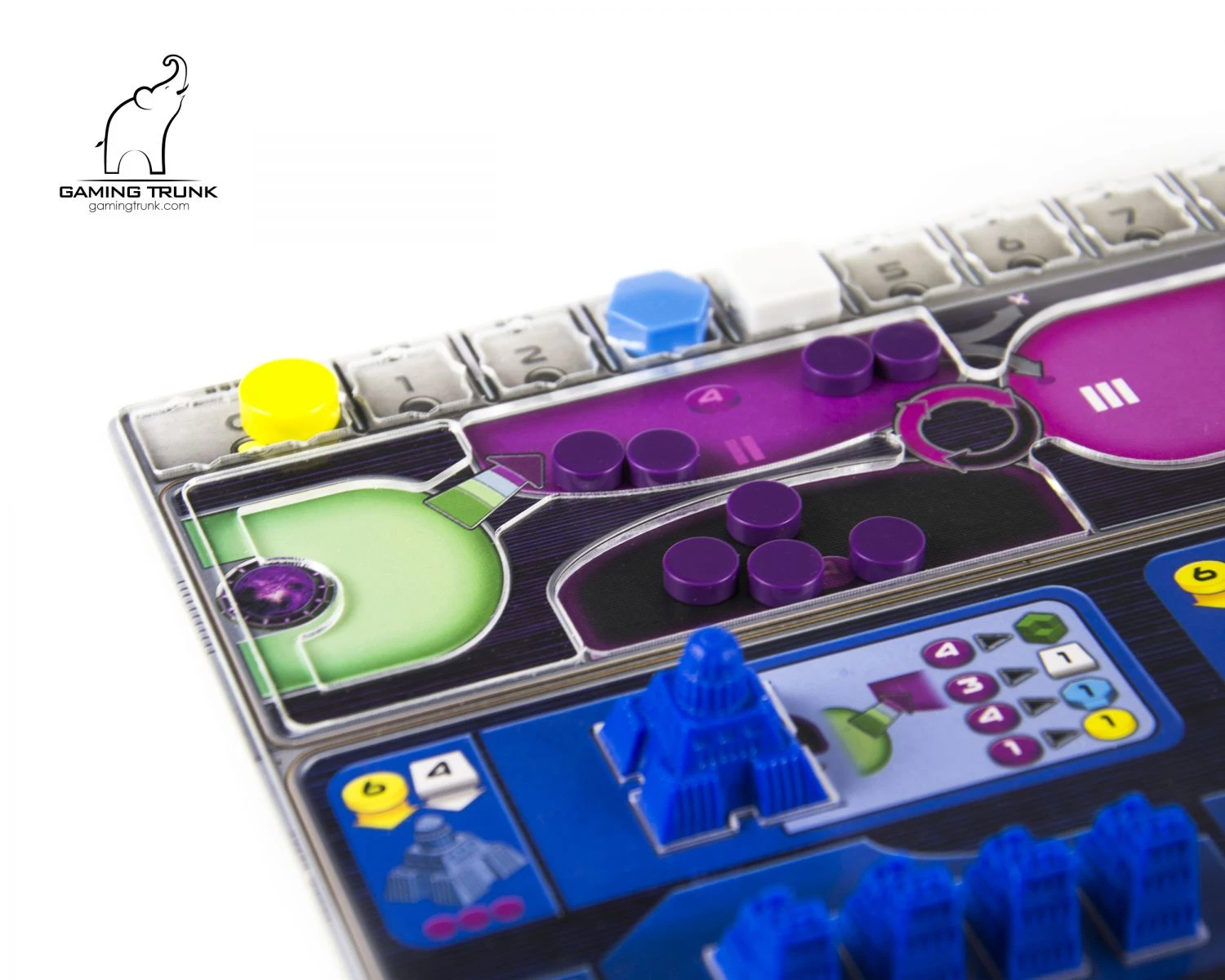 Gaming Trunk - Acrylic Overlays For The Gaia Project Player Board 9 Gaming Trunk - Acrylic Overlays For The Gaia Project Player Board - Image 9