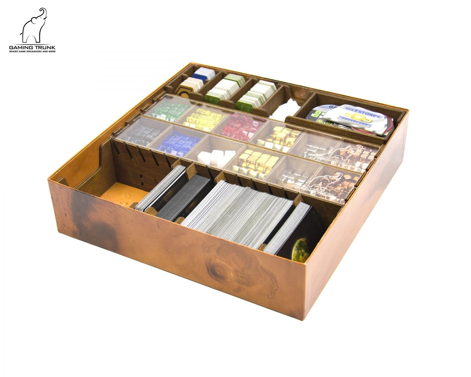 Gaming Trunk - Martian Organizer For Terraforming Mars (Red) 2 Gaming Trunk - Martian Organizer For Terraforming Mars (Red) - Image 2