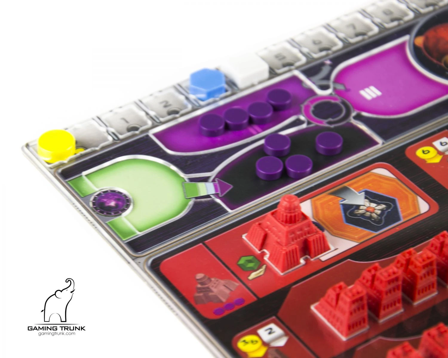 Gaming Trunk - Acrylic Overlays For The Gaia Project Player Board 3 Gaming Trunk - Acrylic Overlays For The Gaia Project Player Board - Image 3