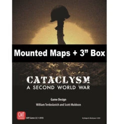 GMT Games Cataclysm Mounted Maps + 3" Box