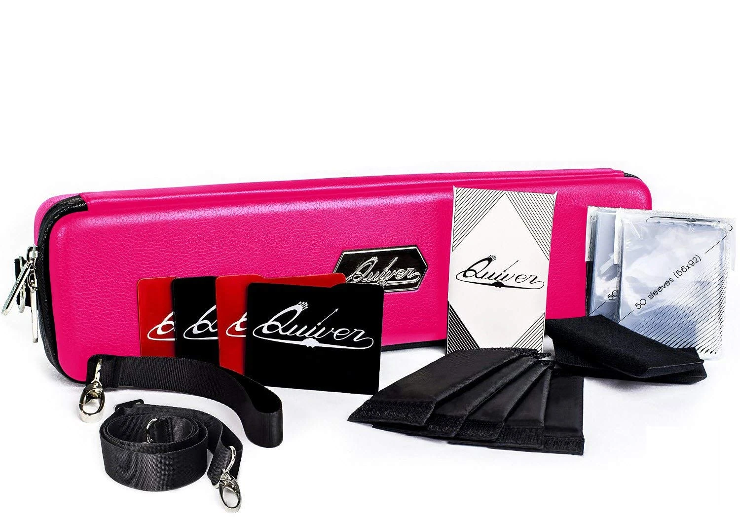 Quiver Time - Portable Game Card Carrying Case (Pink) 1 Quiver Time - Portable Game Card Carrying Case (Pink)
