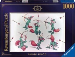 Puzzle - Ravensburger - Disney Treasures From The Vault: Robin Hood (1000 Pieces)