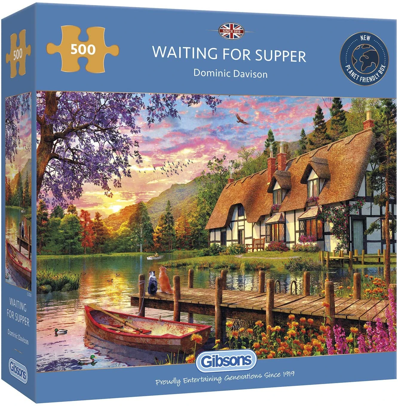 Puzzle - Gibsons - Waiting For Supper (500 Pieces) 1 Puzzle - Gibsons - Waiting For Supper (500 Pieces)