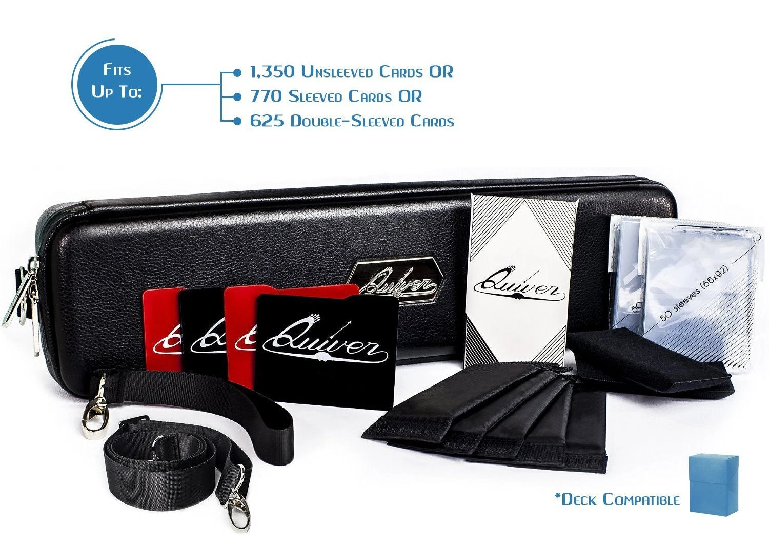 Quiver Time - Portable Game Card Carrying Case (Black) 5 Quiver Time - Portable Game Card Carrying Case (Black) - Image 5