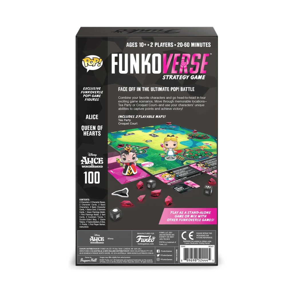 Funkoverse Strategy Game: Alice In Wonderland 100 2 Funkoverse Strategy Game: Alice In Wonderland 100 - Image 2