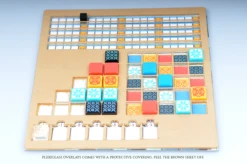 Meeple Realty -A-Z Overlays (Compatible With Azul)