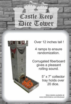Unknown Castle Keep Dice Tower