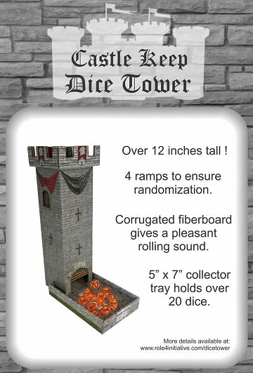Unknown Castle Keep Dice Tower 1 Unknown Castle Keep Dice Tower