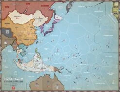 GMT Games Cataclysm Mounted Maps + 3" Box -Board Game Store Cataclysm Map PTO 150