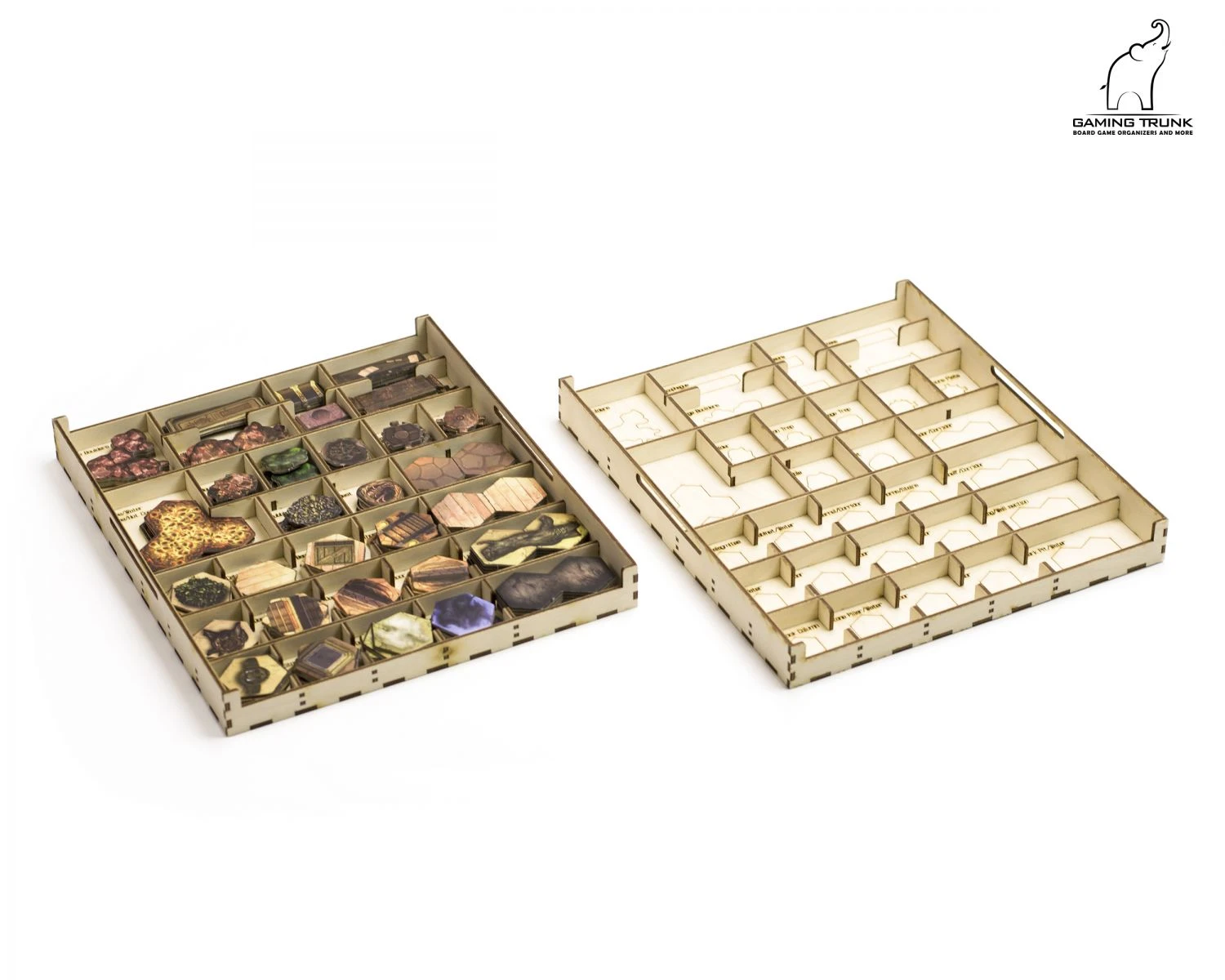 Gaming Trunk - Gloom Tavern Organizer For Gloomhaven With Forgotten Circles (Natural Unstained) 13 Gaming Trunk - Gloom Tavern Organizer For Gloomhaven With Forgotten Circles (Natural Unstained) - Image 13