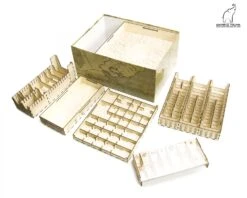 Gaming Trunk - Gloom Tavern Organizer For Gloomhaven With Forgotten Circles (Natural Unstained) 28 Gaming Trunk - Gloom Tavern Organizer For Gloomhaven With Forgotten Circles (Natural Unstained) -Board Game Store DSC 0796 1500x1200 1