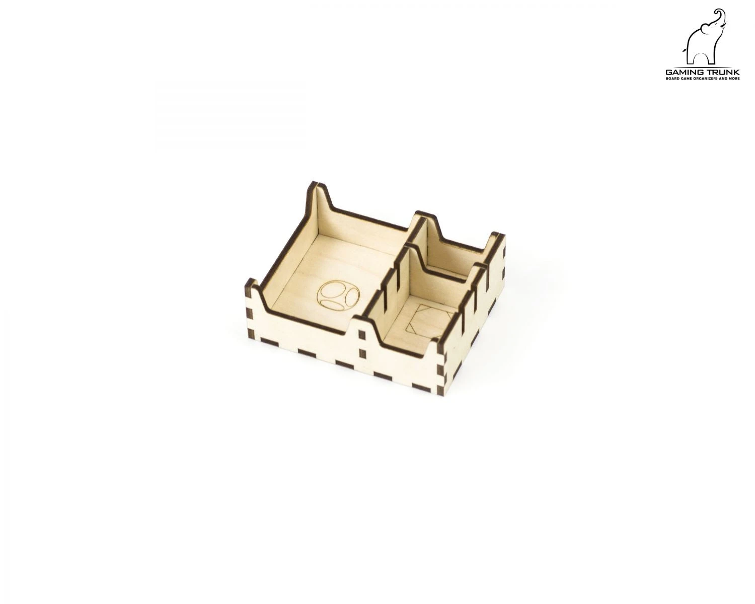 Gaming Trunk - Wings Organizer Compatible With Wingspan (Natural Unstained) 2 Gaming Trunk - Wings Organizer Compatible With Wingspan (Natural Unstained) - Image 2