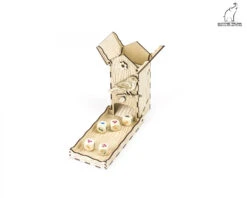 Gaming Trunk - Chickadee Dice Tower (Natural Unstained) -Board Game Store DSC 1580 1500x1200 1