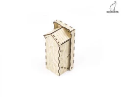 Gaming Trunk - Chickadee Dice Tower (Natural Unstained) -Board Game Store DSC 1590 1500x1200 1