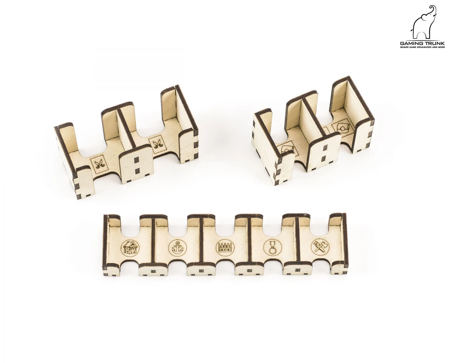 Gaming Trunk - Caribbean Organizer For Maracaibo (Natural Unstained) 11 Gaming Trunk - Caribbean Organizer For Maracaibo (Natural Unstained) - Image 11