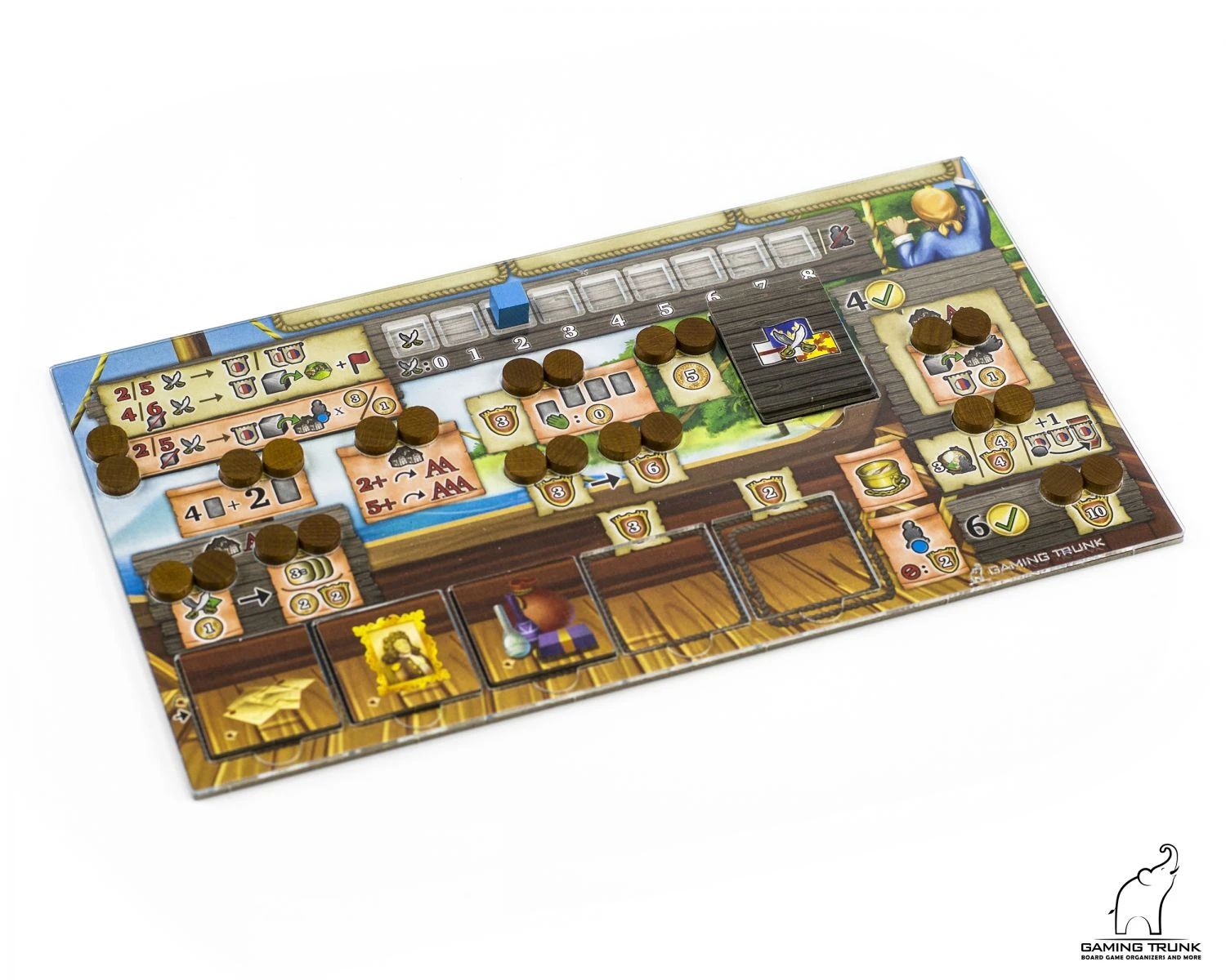 Gaming Trunk - Acrylic Overlays For The Maracaibo Player Board 1 Gaming Trunk - Acrylic Overlays For The Maracaibo Player Board