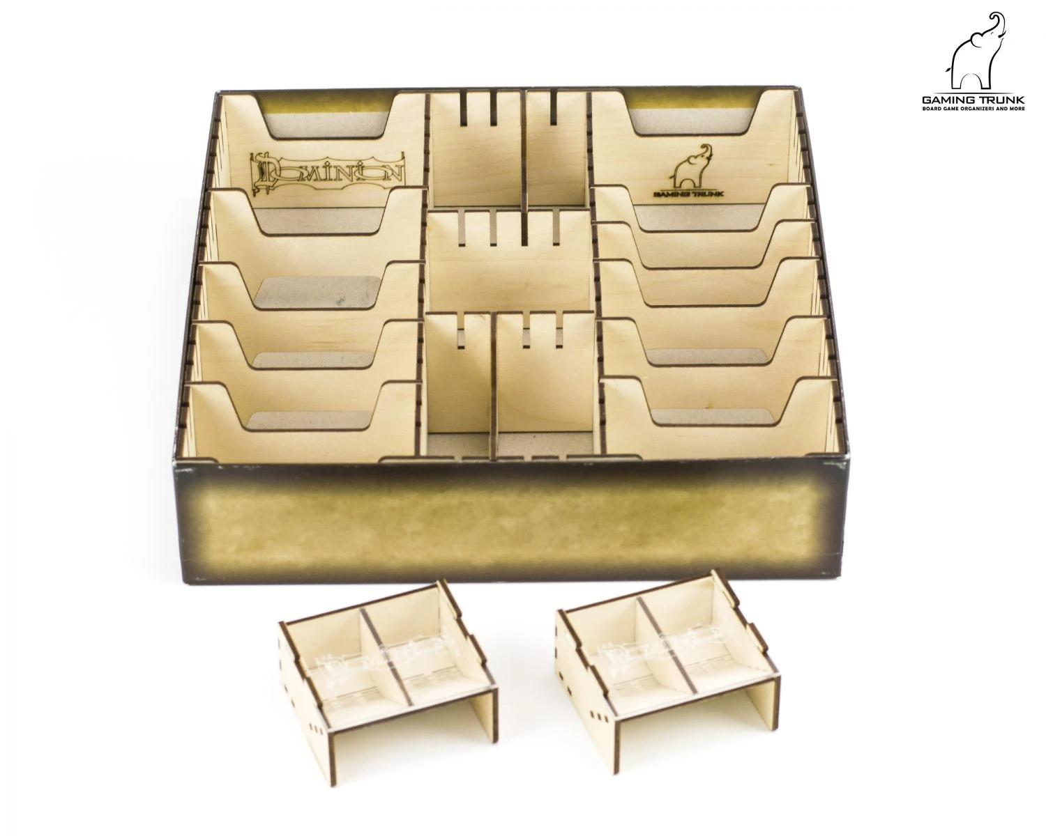 Gaming Trunk - Powerful Organizer For Dominion (Walnut. For Unsleeved Cards) 3 Gaming Trunk - Powerful Organizer For Dominion (Walnut. For Unsleeved Cards) - Image 3