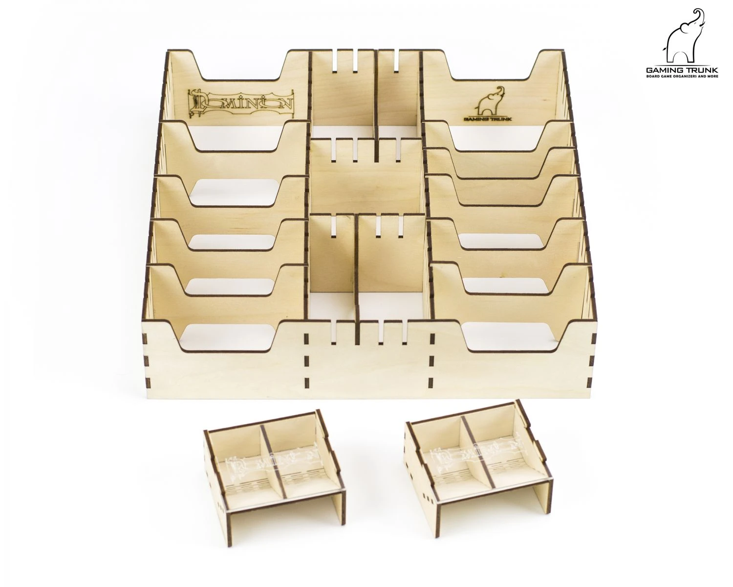 Gaming Trunk - Powerful Organizer For Dominion (Walnut. For Unsleeved Cards) 6 Gaming Trunk - Powerful Organizer For Dominion (Walnut. For Unsleeved Cards) - Image 6