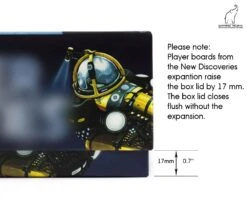 Gaming Trunk - Underwater Colony Organizer For Underwater Cities (Blue) -Board Game Store DSC 2095 1500x1200 1