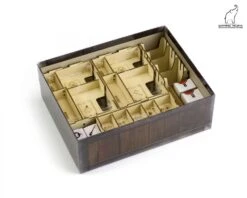 Gaming Trunk - Lion Jaws Organizer Compatible With Gloomhaven: Jaws Of The Lion (Natural Unstained) -Board Game Store DSC 3154copy 1500x1200 1
