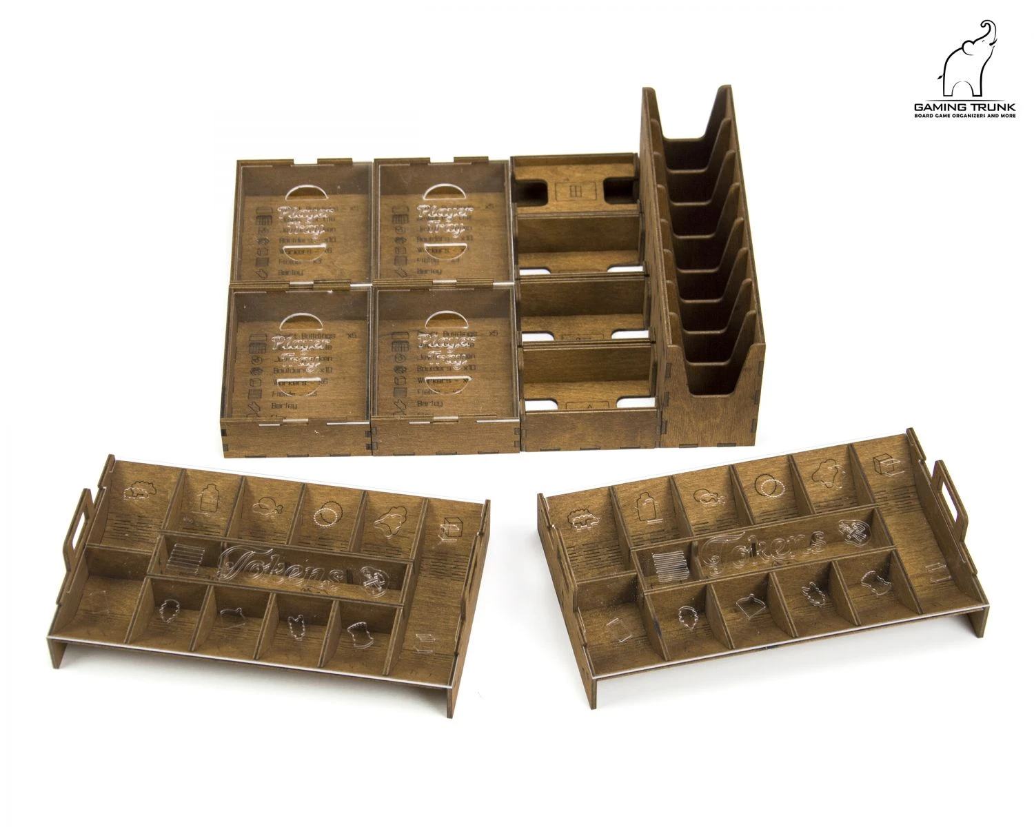 Gaming Trunk - Holledau Organizer For Hallertau (Natural Unstained) 7 Gaming Trunk - Holledau Organizer For Hallertau (Natural Unstained) - Image 7