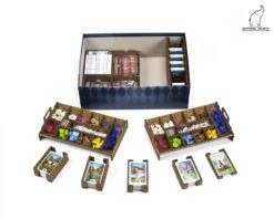 Gaming Trunk - Holledau Organizer For Hallertau (Natural Unstained)
