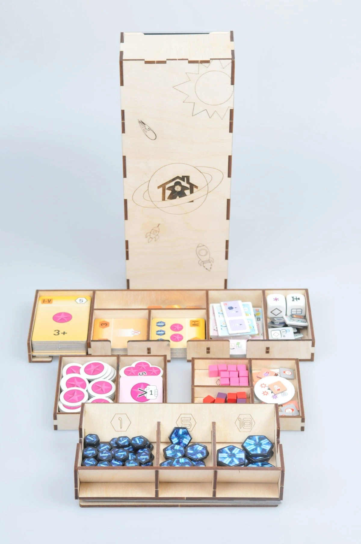 Meeple Realty - Galaxy Racer Planet (Compatible With Race For The Galaxy) 1 Meeple Realty - Galaxy Racer Planet (Compatible With Race For The Galaxy)