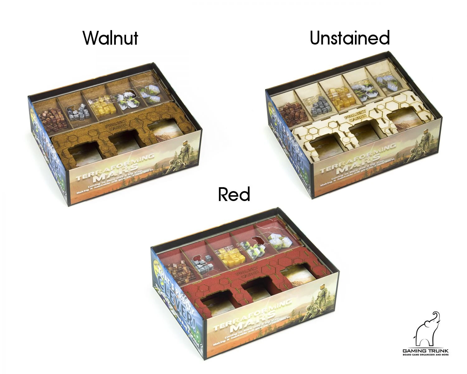 Gaming Trunk - Ares Organizer For Terraforming Mars: Ares Expedition (Red) 4 Gaming Trunk - Ares Organizer For Terraforming Mars: Ares Expedition (Red) - Image 4