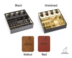 Gaming Trunk - Wonderment Organizer 2nd Edition For 7 Wonders (Second Edition) (Black) -Board Game Store DSC 4283 1500x1200 1