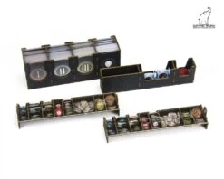 Gaming Trunk - Wonderment Organizer 2nd Edition For 7 Wonders (Second Edition) (Black) -Board Game Store DSC 4329 1500x1200 1