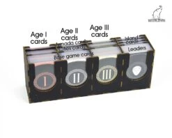 Gaming Trunk - Wonderment Organizer 2nd Edition For 7 Wonders (Second Edition) (Black) -Board Game Store DSC 4339 1500x1200 1