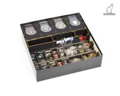 Gaming Trunk - Wonderment Organizer 2nd Edition For 7 Wonders (Second Edition) (Black)