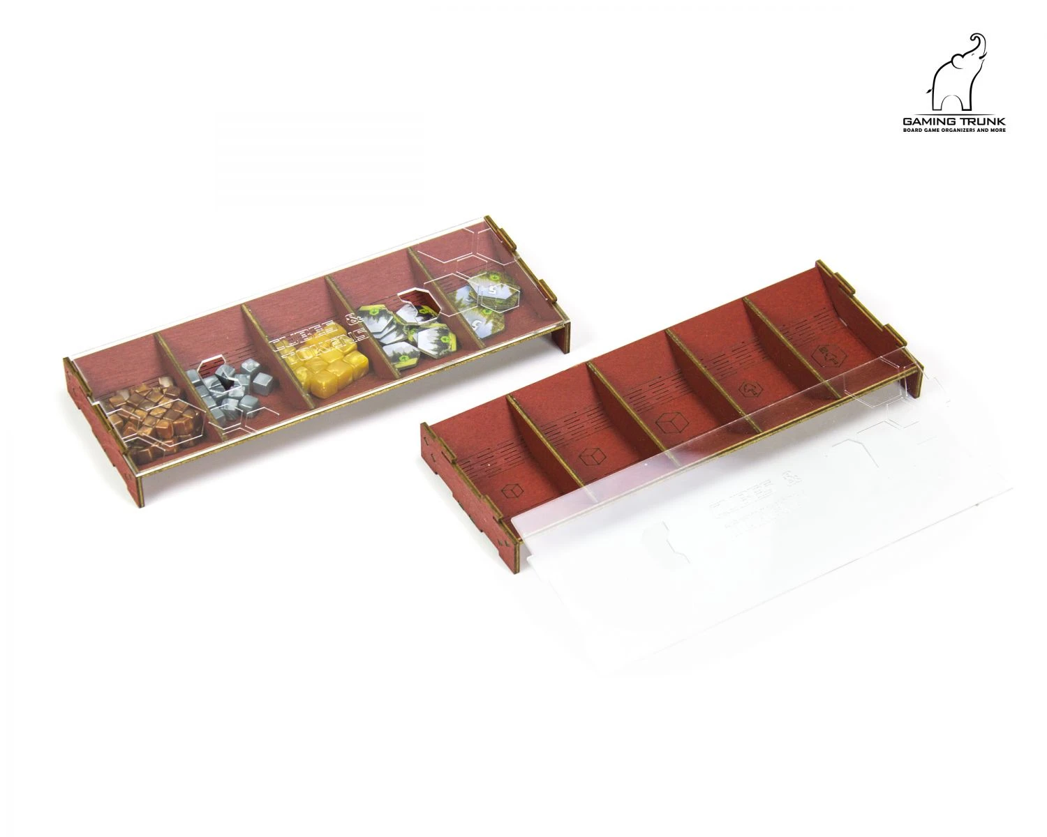 Gaming Trunk - Ares Organizer For Terraforming Mars: Ares Expedition (Red) 8 Gaming Trunk - Ares Organizer For Terraforming Mars: Ares Expedition (Red) - Image 8