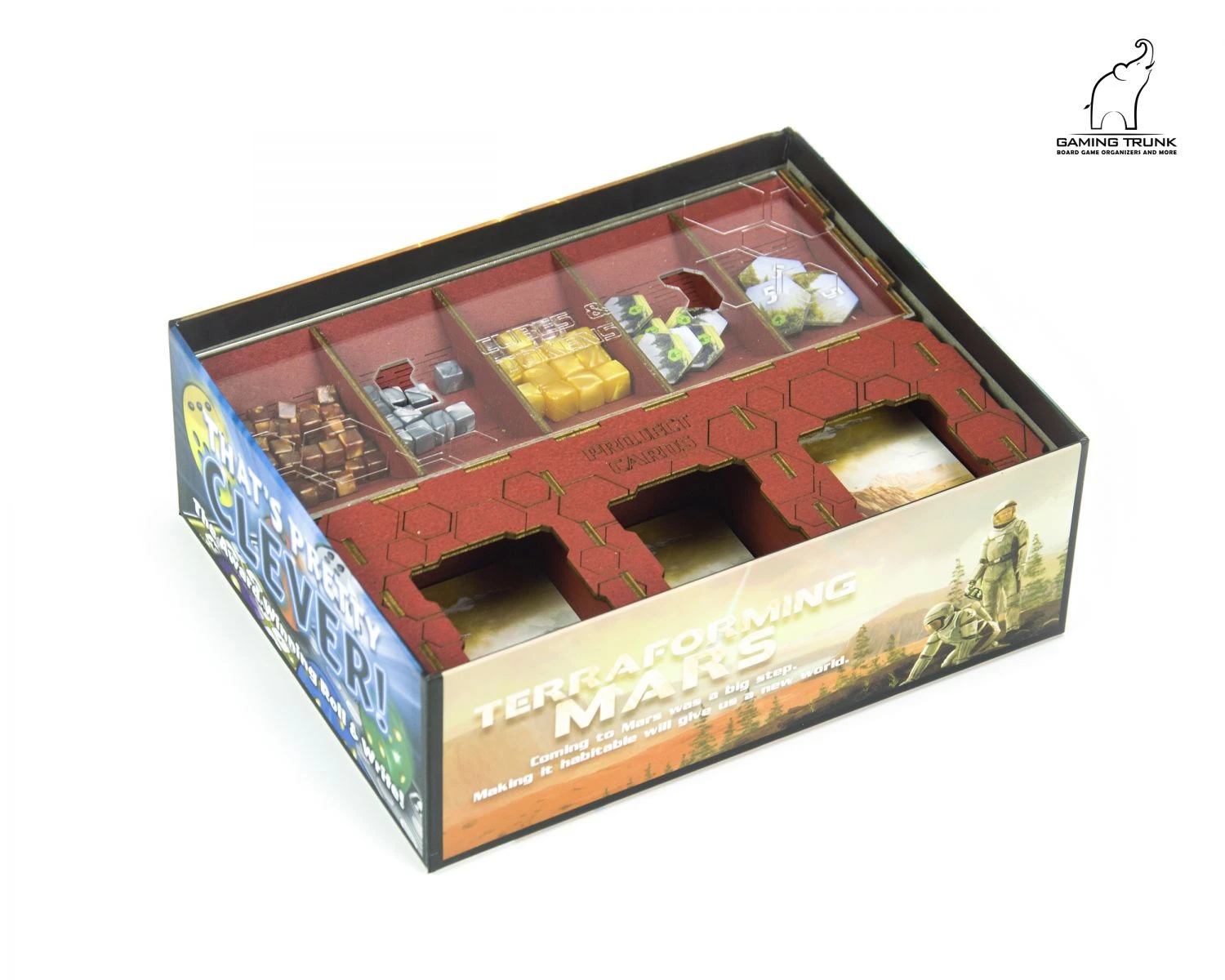 Gaming Trunk - Ares Organizer For Terraforming Mars: Ares Expedition (Red) 3 Gaming Trunk - Ares Organizer For Terraforming Mars: Ares Expedition (Red) - Image 3
