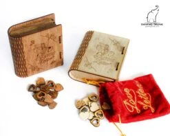 Gaming Trunk - Secret Letter Case And 14 Wooden Heart Tokens For Love Letter (Walnut) 10 Gaming Trunk - Secret Letter Case And 14 Wooden Heart Tokens For Love Letter (Walnut) -Board Game Store DSC 7122 1500x1200 1