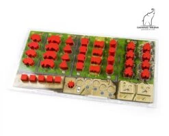 Gaming Trunk - Acrylic Overlay With A Backboard For Clans Of Caledonia Player Board. A Set Of Four (for First Edition Of The Game) -Board Game Store DSC 9165 1500x1200 1