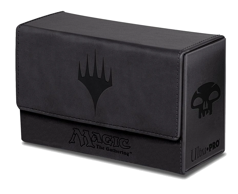 Ultra Pro - Dual Flip Box Black Mana For Magic (Matte Finish) 1 Ultra Pro - Dual Flip Box Black Mana For Magic (Matte Finish)