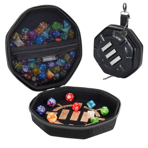 Enhance - Dice Tray & Case Collector's Edition (Black) 1 Enhance - Dice Tray & Case Collector's Edition (Black)
