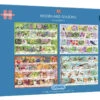 Puzzle - Gibsons - Woodland Seasons (4 Puzzles) (500 Pieces)