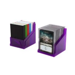 Gamegenic: Bastion XL Deck Box - Purple (100ct) -Board Game Store GG Bastion 100XL Purple v2 0007 Z