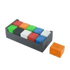 Gamegenic: Dungeon Convertible Deck Box - Midnight Gray (1100ct) -Board Game Store GG Dungeon Sidekick 0000 Z