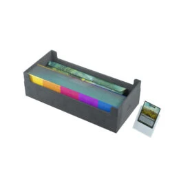 Gamegenic: Dungeon Convertible Deck Box - Midnight Gray (1100ct) -Board Game Store GG Dungeon Variation 0003 Z