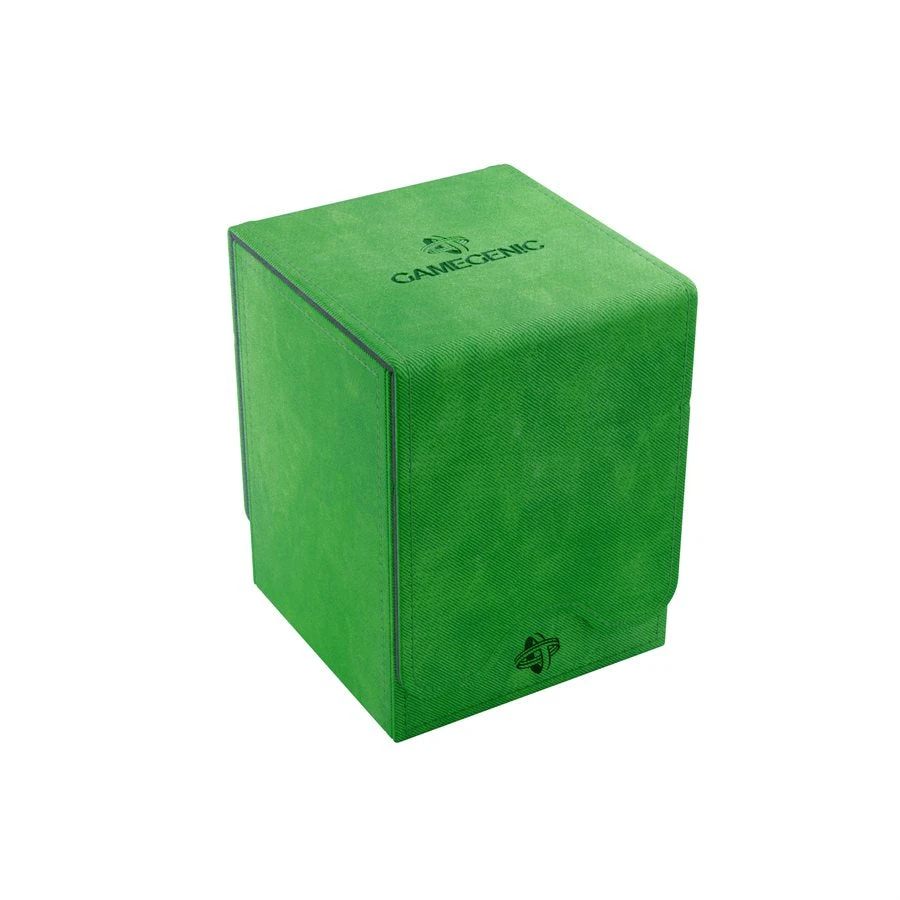 Gamegenic: Squire Convertible Deck Box - Green (100ct) 2 Gamegenic: Squire Convertible Deck Box - Green (100ct) - Image 2