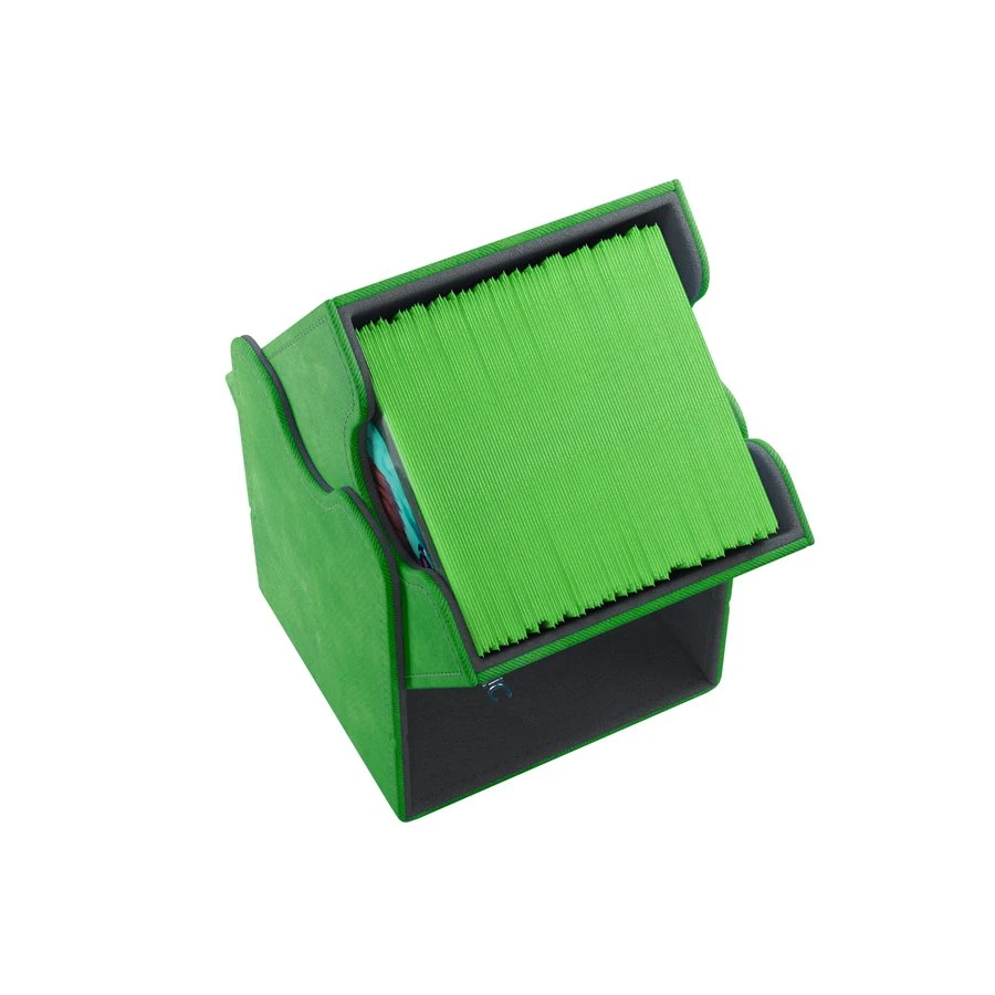 Gamegenic: Squire Convertible Deck Box - Green (100ct) 4 Gamegenic: Squire Convertible Deck Box - Green (100ct) - Image 4