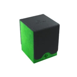 Gamegenic: Squire Convertible Deck Box - Black (100ct) -Board Game Store GG Squire Green Black 0000 Z