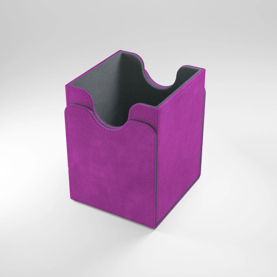 Gamegenic: Squire Convertible Deck Box - Purple (100ct) 2 Gamegenic: Squire Convertible Deck Box - Purple (100ct) - Image 2