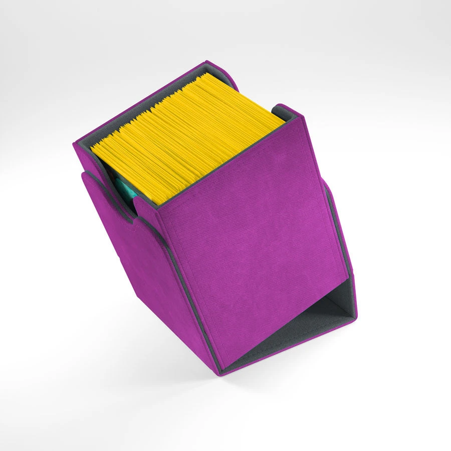 Gamegenic: Squire Convertible Deck Box - Purple (100ct) 4 Gamegenic: Squire Convertible Deck Box - Purple (100ct) - Image 4